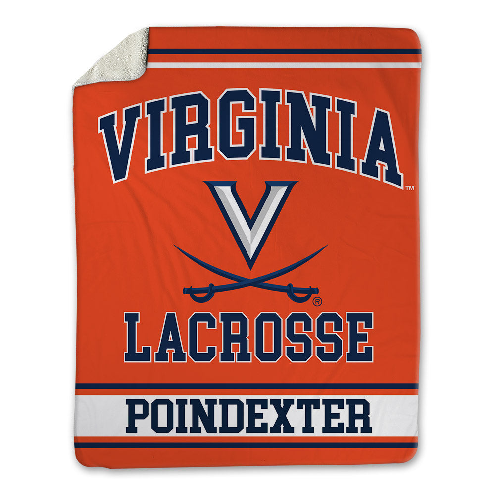 Virginia - NCAA Women's Lacrosse : Delaney Poindexter - Blanket-0