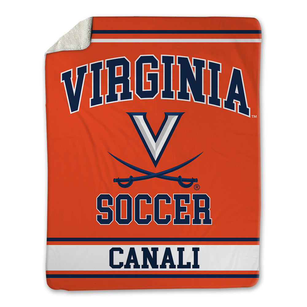 Virginia - NCAA Women's Soccer : Giovana Canali - Blanket-0