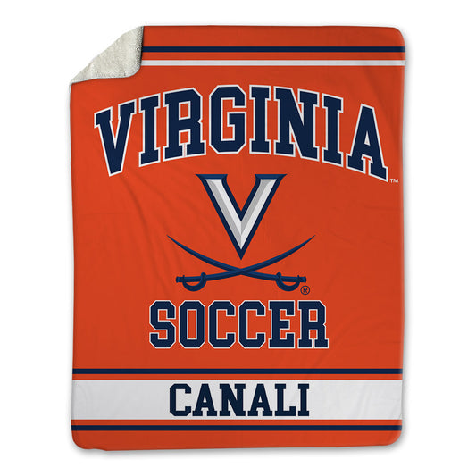 Virginia - NCAA Women's Soccer : Giovana Canali - Blanket-0