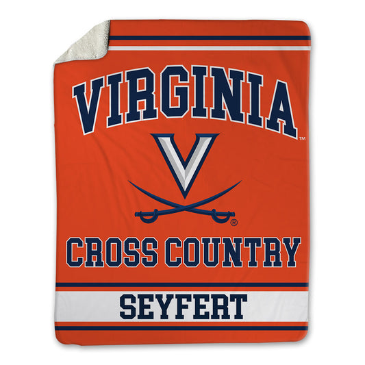 Virginia - NCAA Men's Cross Country : Jonathan Seyfert - Blanket-0