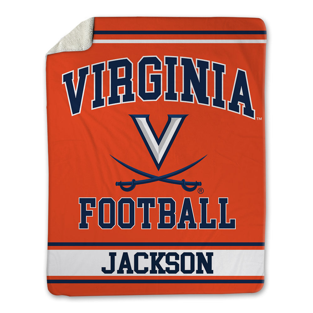 Virginia - NCAA Football : Jermarian Jackson - Blanket-0