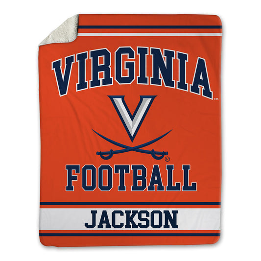 Virginia - NCAA Football : Jermarian Jackson - Blanket-0