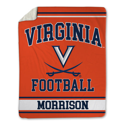 Virginia - NCAA Football : Chase Morrison - Blanket-0