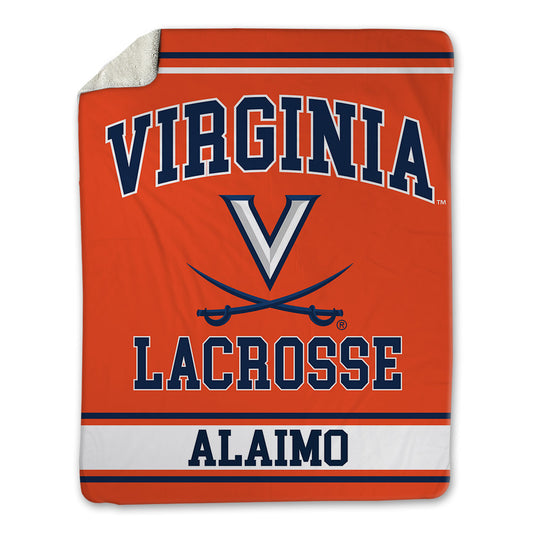 Virginia - NCAA Women's Lacrosse : Madison Alaimo - Blanket-0