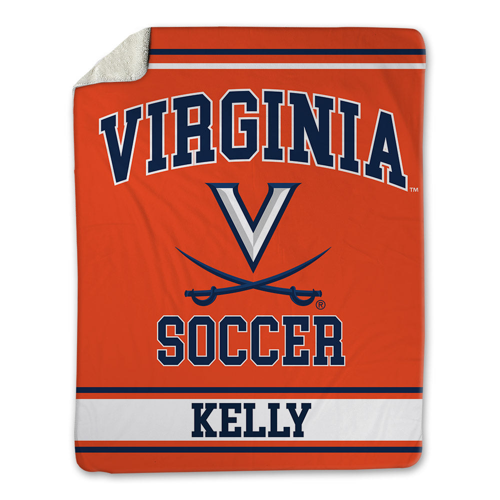 Virginia - NCAA Women's Soccer : Kathryn Kelly - Blanket-0