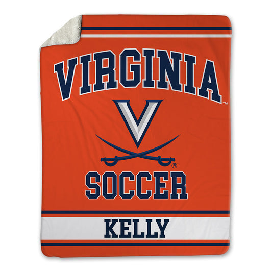 Virginia - NCAA Women's Soccer : Kathryn Kelly - Blanket-0