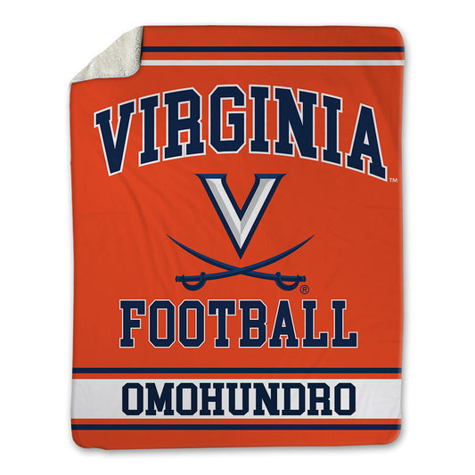 Virginia - NCAA Football : Henry Omohundro - Blanket-0