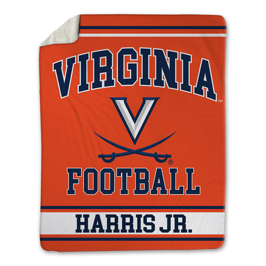 Virginia - NCAA Football : Jim Harris Jr. - Blanket-0