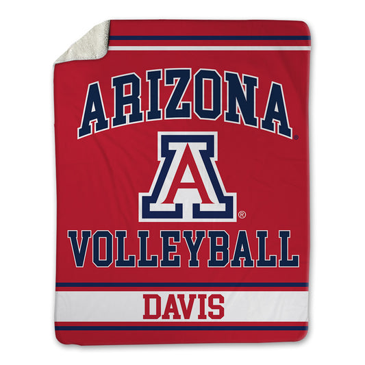Arizona - NCAA Women's Volleyball : Shea Davis - Blanket-0