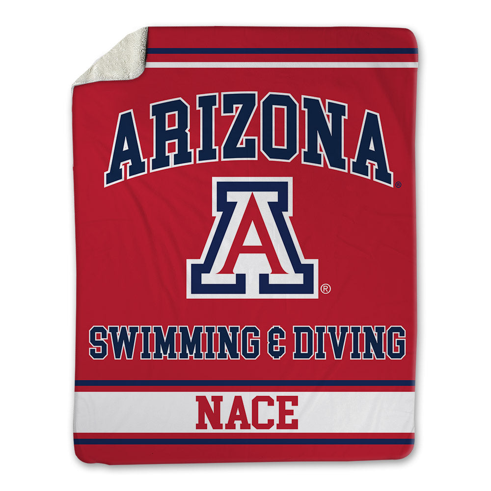 Arizona - NCAA Men's Swimming & Diving : Joel Nace - Blanket-0