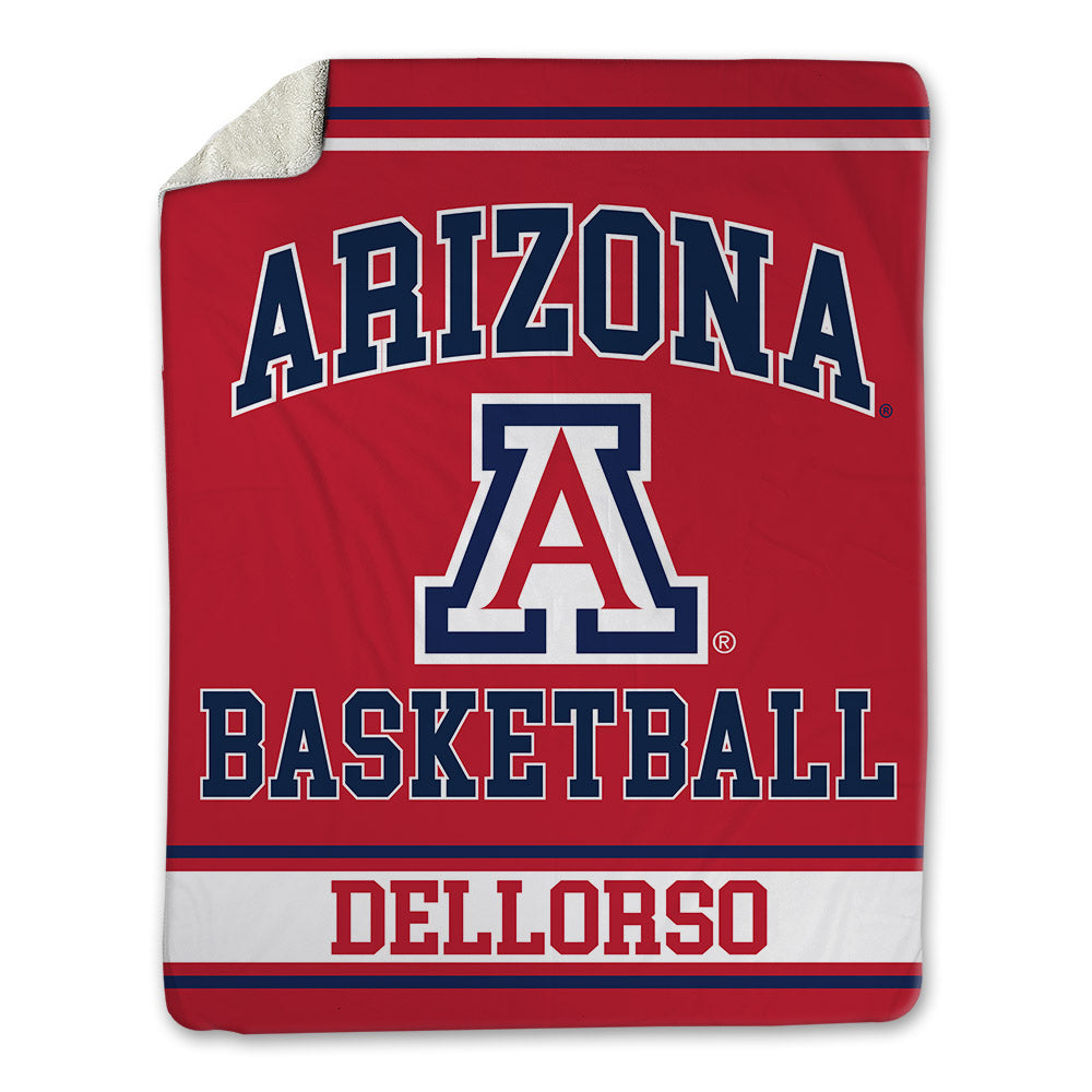 Arizona - NCAA Men's Basketball : Anthony DellOrso - Blanket-0