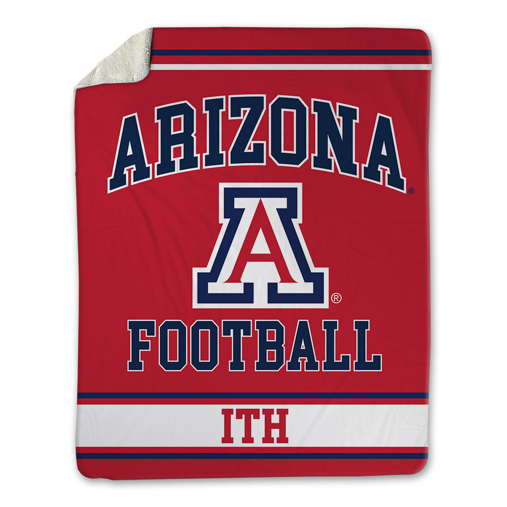 Arizona - NCAA Football : Caleb Ith - Blanket-0
