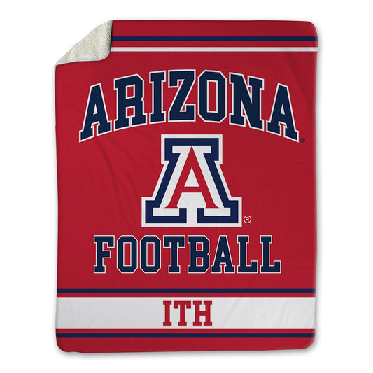 Arizona - NCAA Football : Caleb Ith - Blanket-0