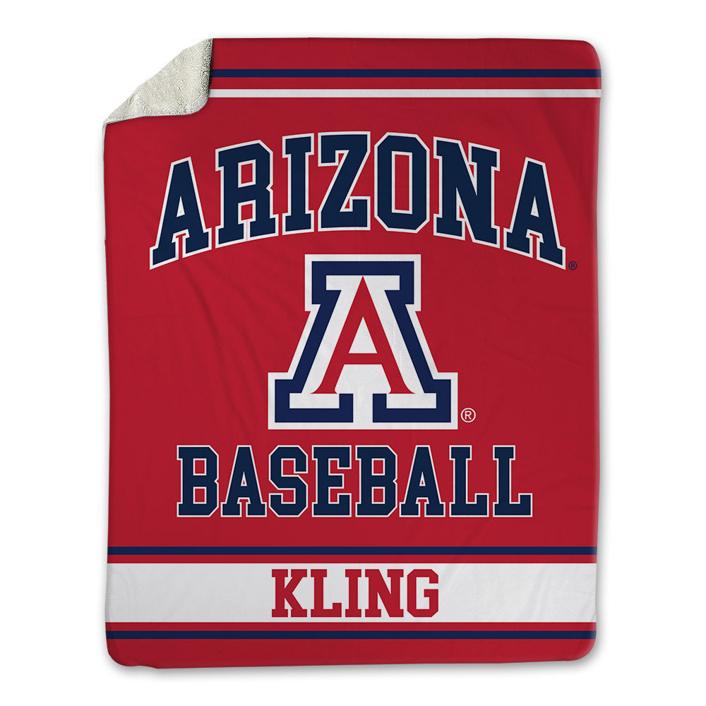 Arizona - NCAA Baseball : Corey Kling - Blanket-0