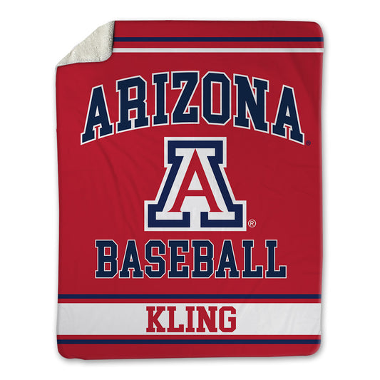 Arizona - NCAA Baseball : Corey Kling - Blanket-0
