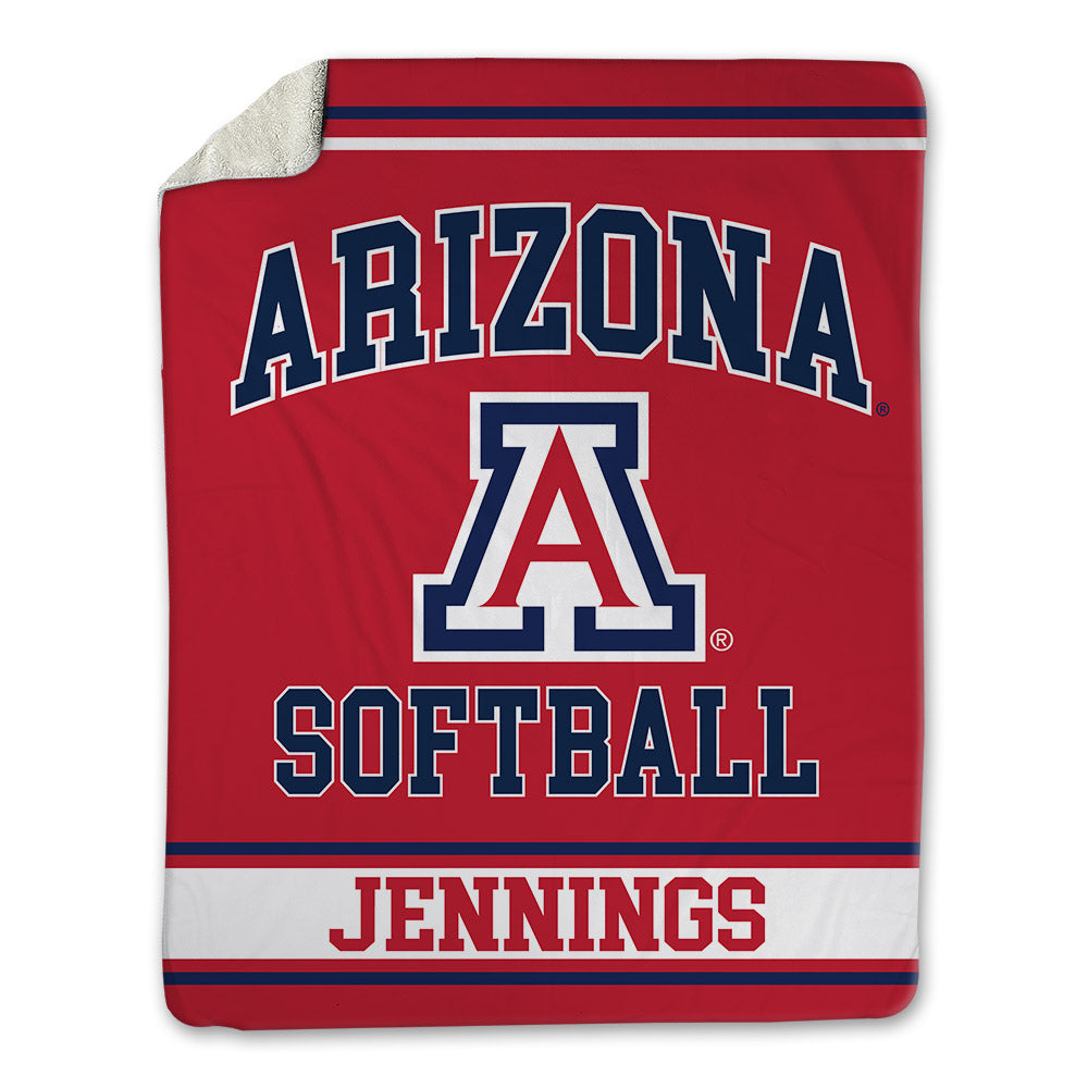 Arizona - NCAA Softball : Tele Jennings - Blanket-0