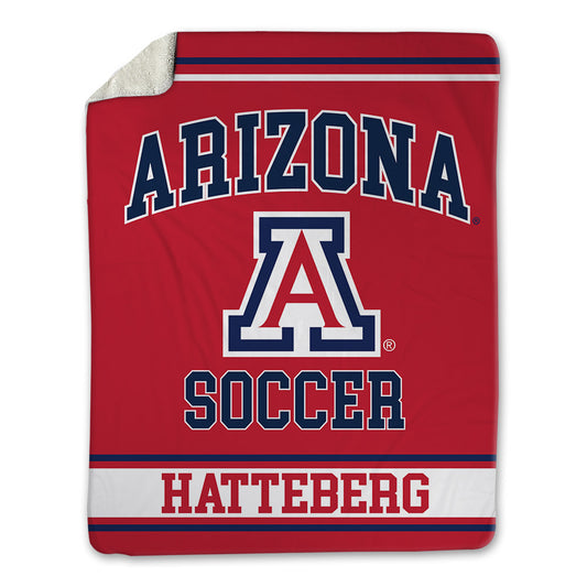 Arizona - NCAA Women's Soccer : Ella Hatteberg - Blanket-0