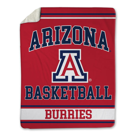 Arizona - NCAA Men's Basketball : Brayden Burries - Blanket-0