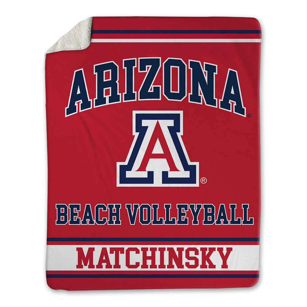 Arizona - NCAA Beach Volleyball : Holly Matchinsky - Blanket-0
