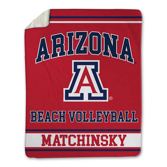 Arizona - NCAA Beach Volleyball : Holly Matchinsky - Blanket-0