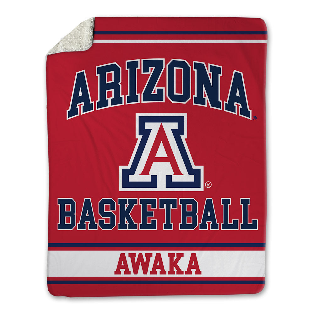 Arizona - NCAA Men's Basketball : Tobe Awaka - Blanket-0