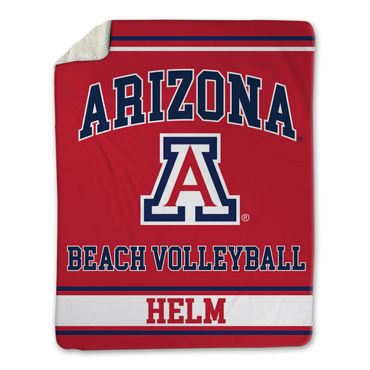 Arizona - NCAA Beach Volleyball : kylie helm - Blanket-0
