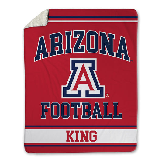 Arizona - NCAA Football : Shane King - Blanket-0