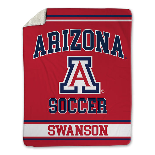 Arizona - NCAA Women's Soccer : Lainey Swanson - Blanket-0