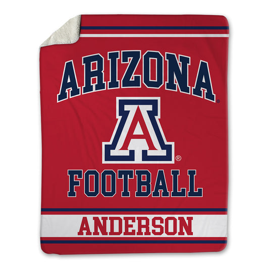 Arizona - NCAA Football : Sawyer Anderson - Blanket-0