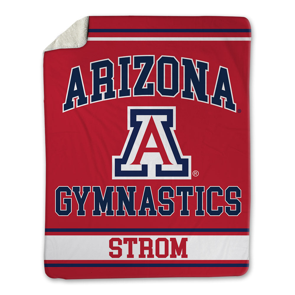 Arizona - NCAA Women's Gymnastics : Emma Strom - Blanket-0