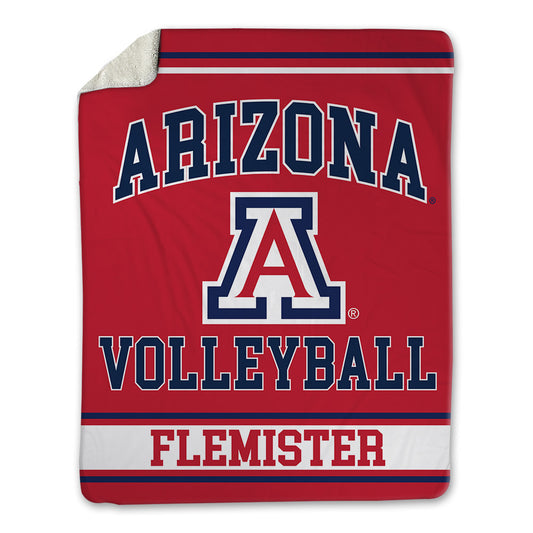 Arizona - NCAA Women's Volleyball : Maya Flemister - Blanket-0
