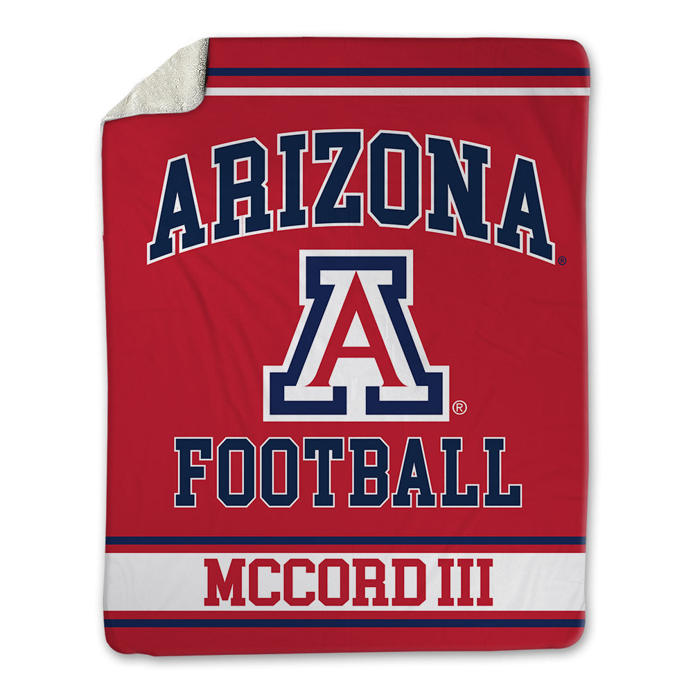 Arizona - NCAA Football : Jordan McCord III - Blanket-0