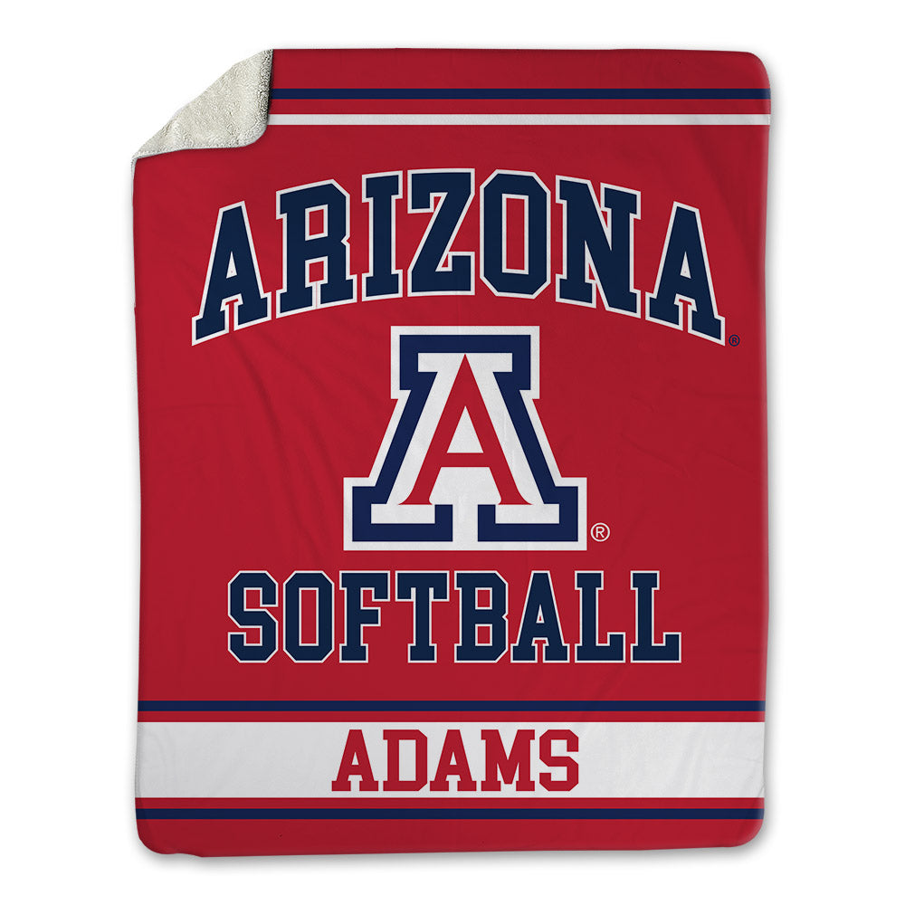 Arizona - NCAA Softball : Jalen Adams - Blanket-0