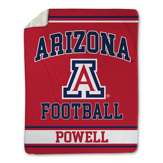 Arizona - NCAA Football : Tyler Powell - Blanket-0