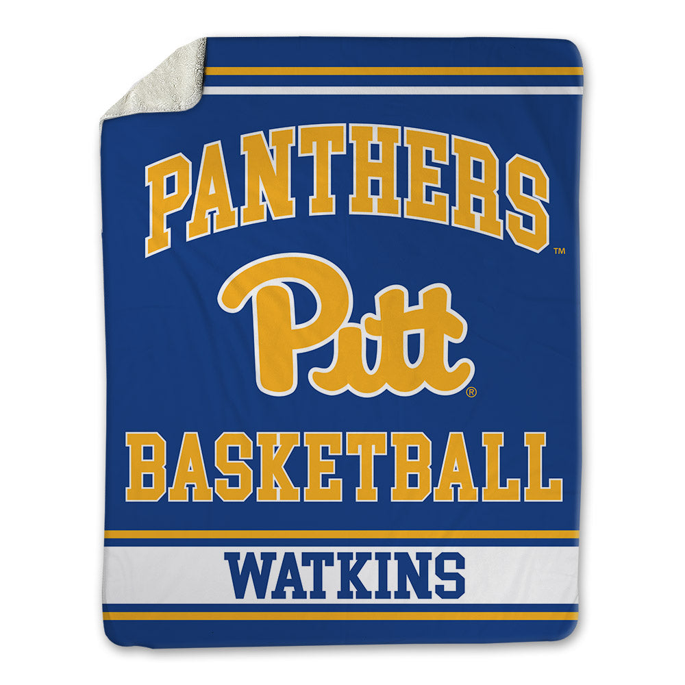 Pittsburgh - NCAA Women's Basketball : Avery Watkins - Blanket-0
