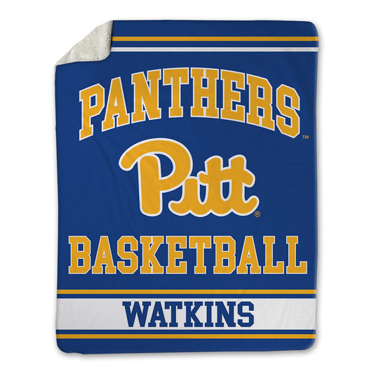 Pittsburgh - NCAA Women's Basketball : Avery Watkins - Blanket-0