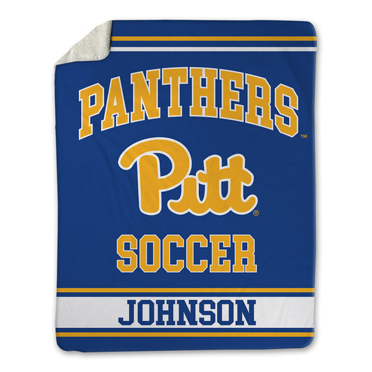 Pittsburgh - NCAA Women's Soccer : Savannah Johnson - Blanket-0