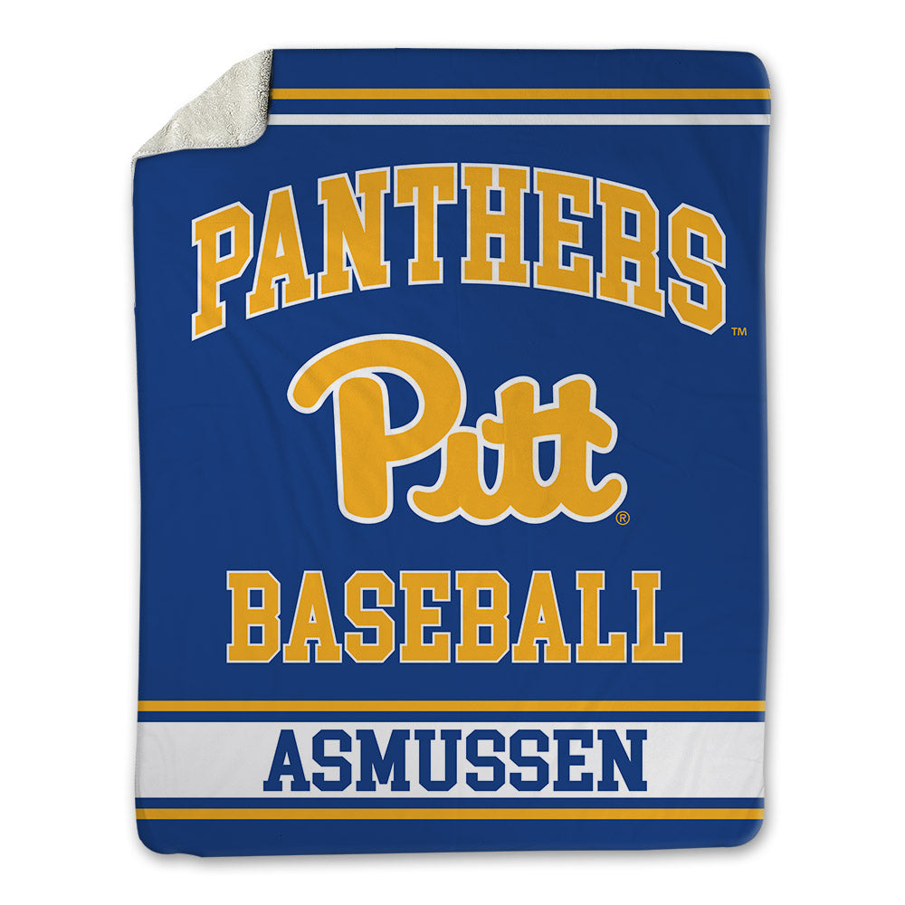 Pittsburgh - NCAA Baseball : Benjamin Asmussen - Blanket-0