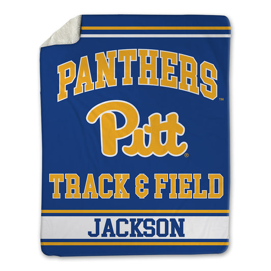 Pittsburgh - NCAA Women's Track & Field : Jaelyn Jackson - Blanket-0