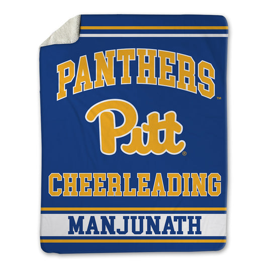Pittsburgh - NCAA Cheerleading : Arjun Manjunath - Blanket-0