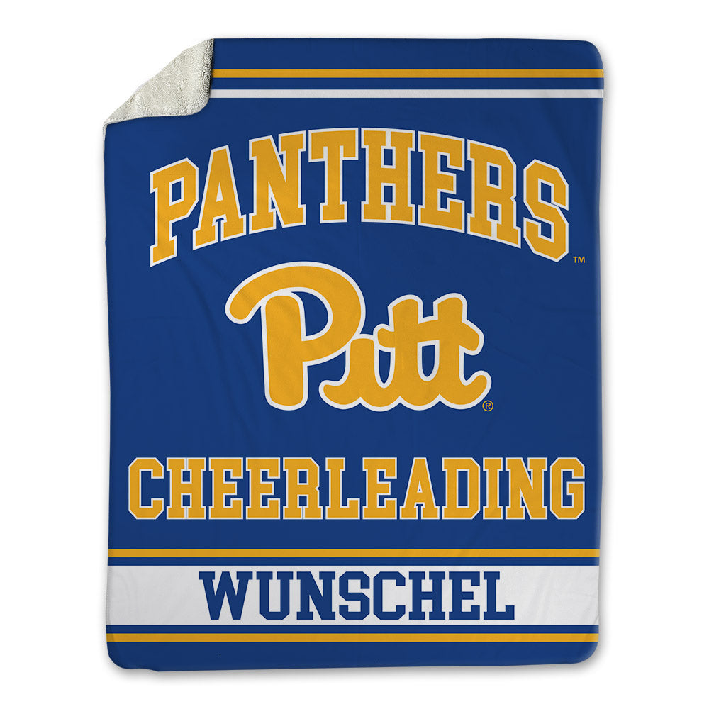 Pittsburgh - NCAA Cheerleading : Madi Wunschel - Blanket-0