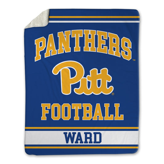 Pittsburgh - NCAA Football : DeMarco Ward - Blanket-0