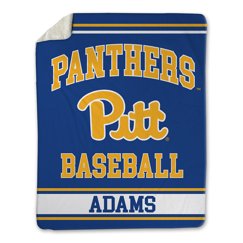Pittsburgh - NCAA Baseball : JT Adams - Blanket-0