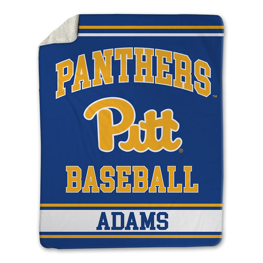 Pittsburgh - NCAA Baseball : JT Adams - Blanket-0