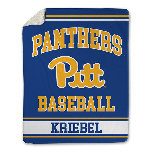 Pittsburgh - NCAA Baseball : Chase Kriebel - Blanket-0