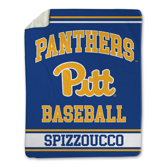 Pittsburgh - NCAA Baseball : Vincent Spizzoucco - Blanket-0