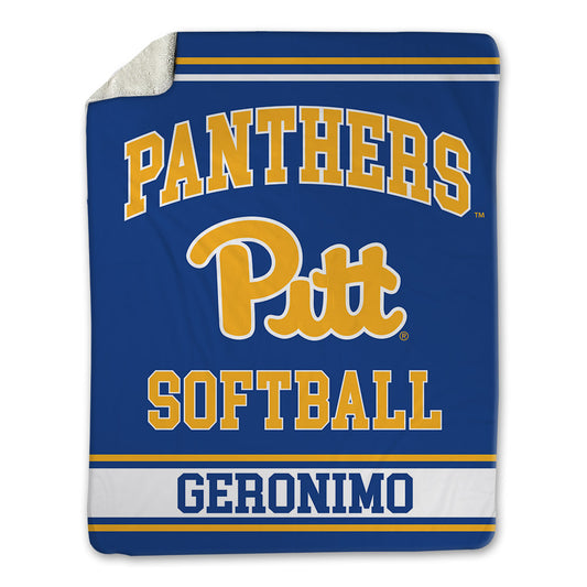 Pittsburgh - NCAA Softball : Cyara Geronimo - Blanket-0