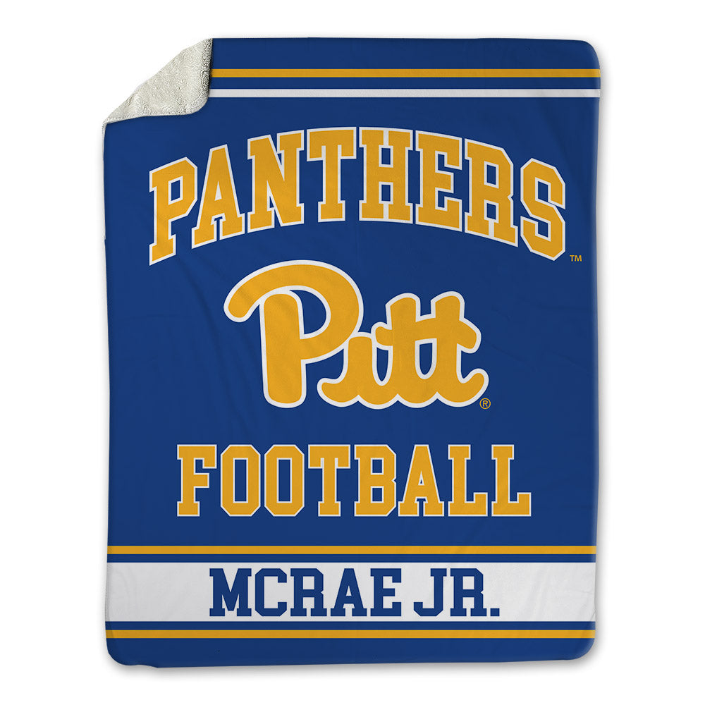 Pittsburgh - NCAA Football : Kentrail McRae Jr. - Blanket-0