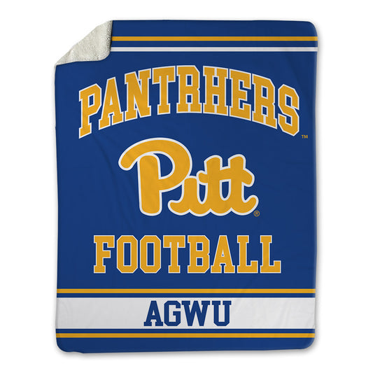 Pittsburgh - NCAA Football : Amah Agwu - Blanket-0