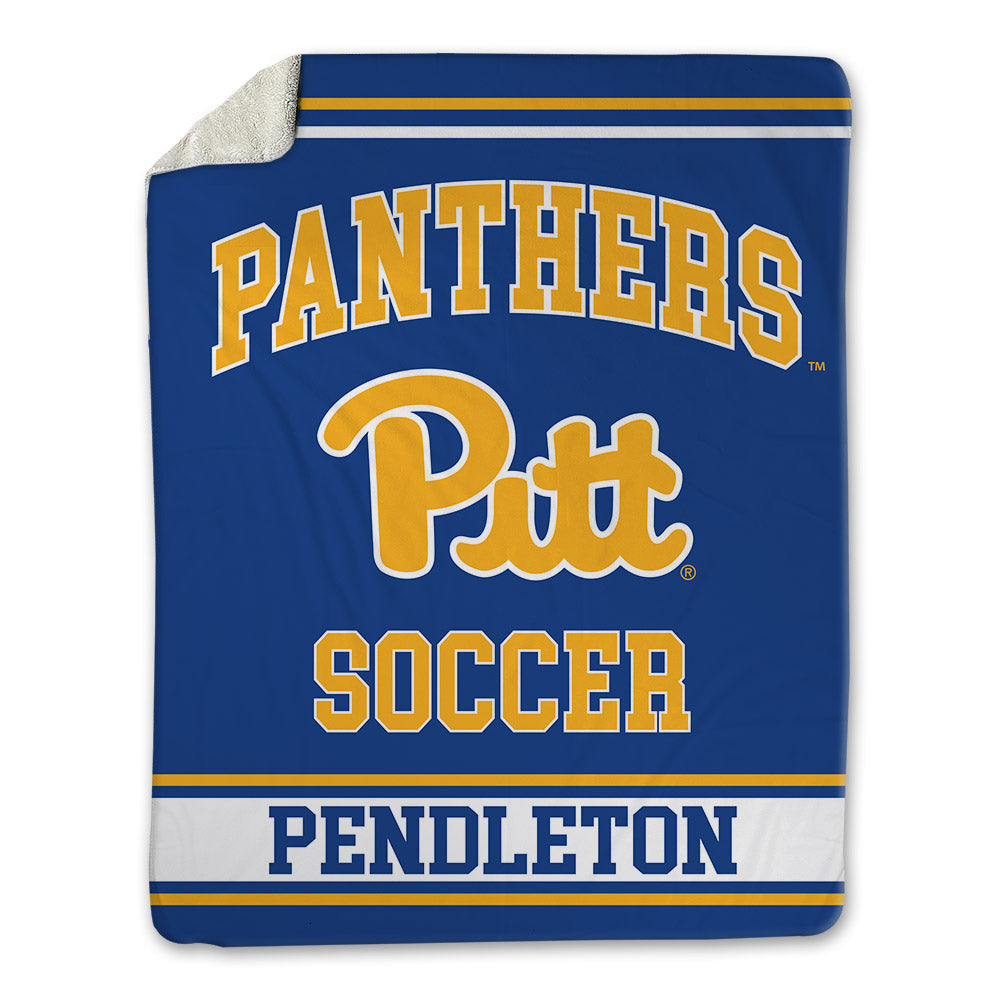 Pittsburgh - NCAA Men's Soccer : Ethan Pendleton - Blanket-0